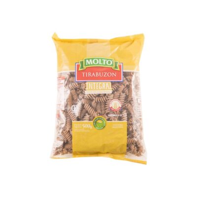 Fideos Molto integral tirabuzón 500g