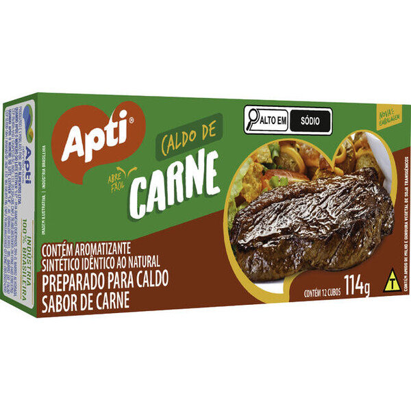 Caldo de Carne APTI 114g