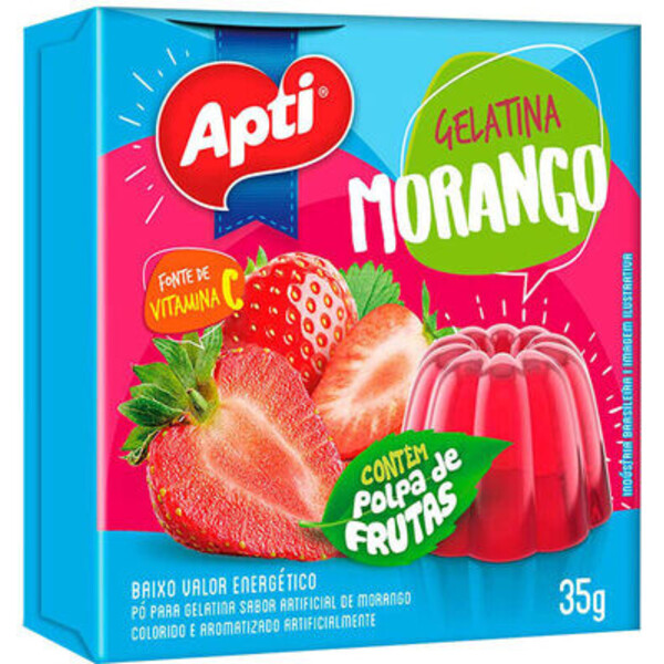 Gelatina APTI Frutilla 20g