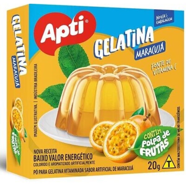 Gelatina APTI Maracuya 20g